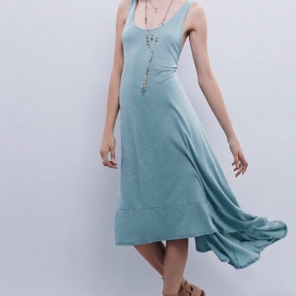 Free People Beach Rio Wrap Dress Sage Size small - Picture 2 of 7